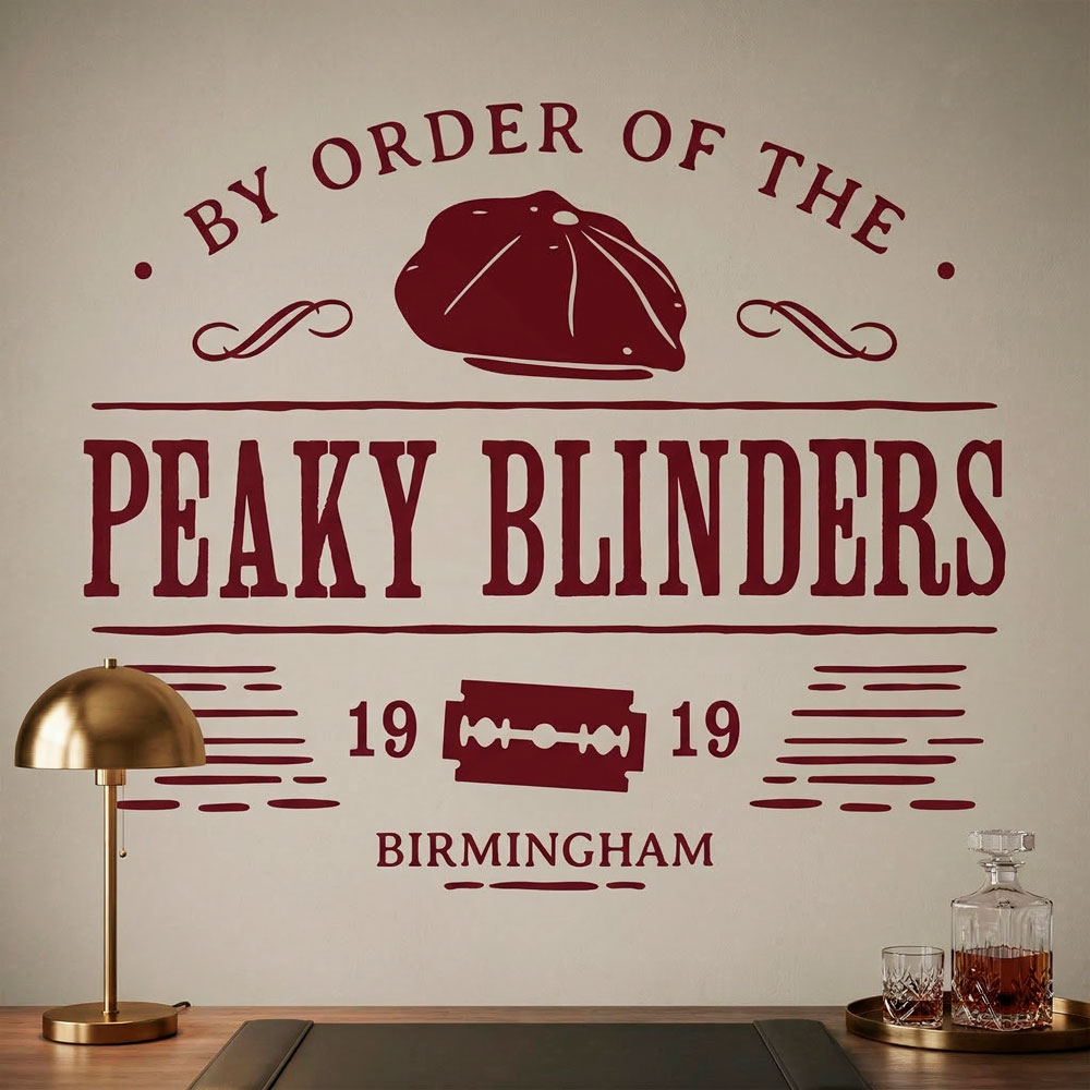 Stickers muraux: Peaky Blinders Birmingham