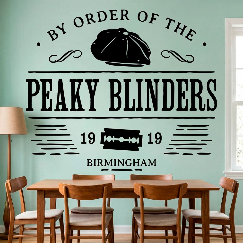 Stickers muraux: Peaky Blinders Birmingham