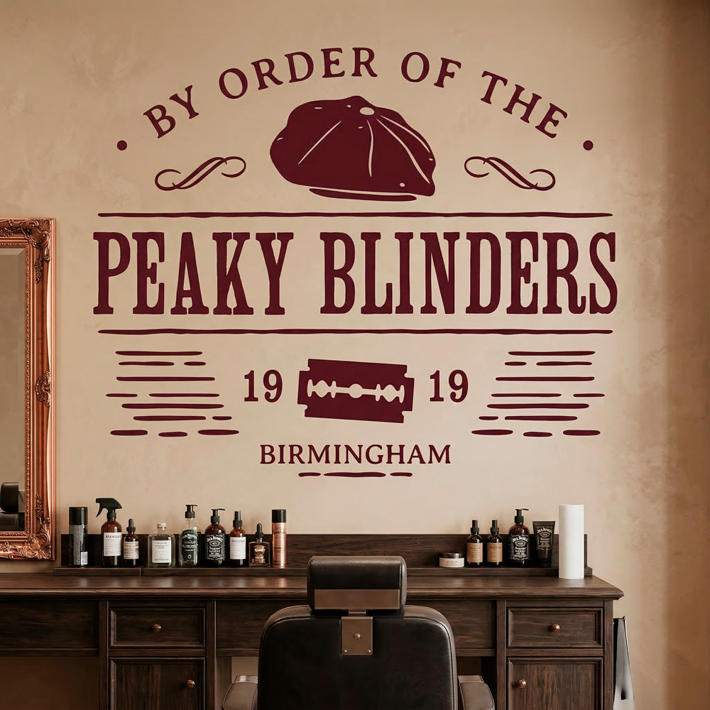 Stickers muraux: Peaky Blinders Birmingham