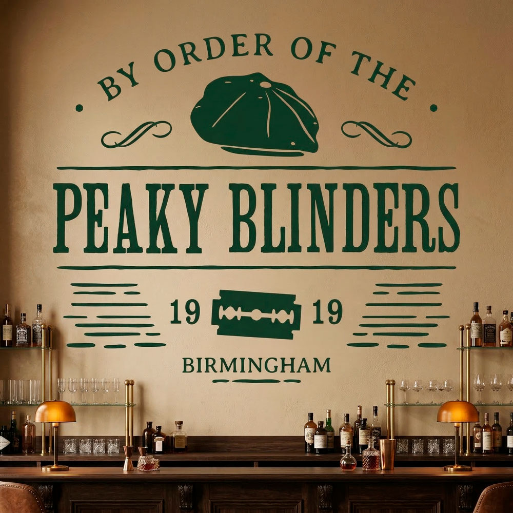Stickers muraux: Peaky Blinders Birmingham