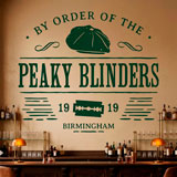 Stickers muraux: Peaky Blinders Birmingham 6
