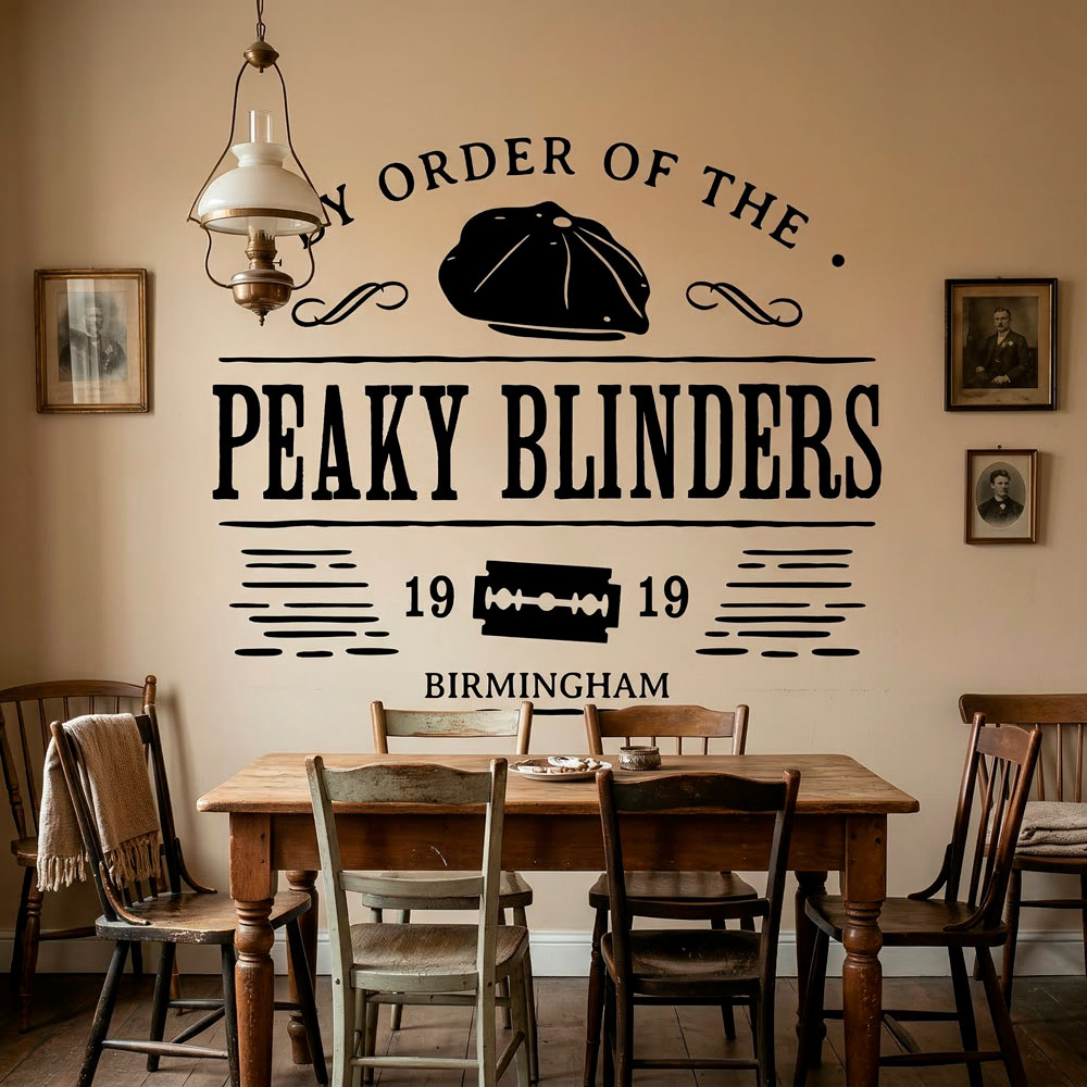 Stickers muraux: Peaky Blinders Birmingham