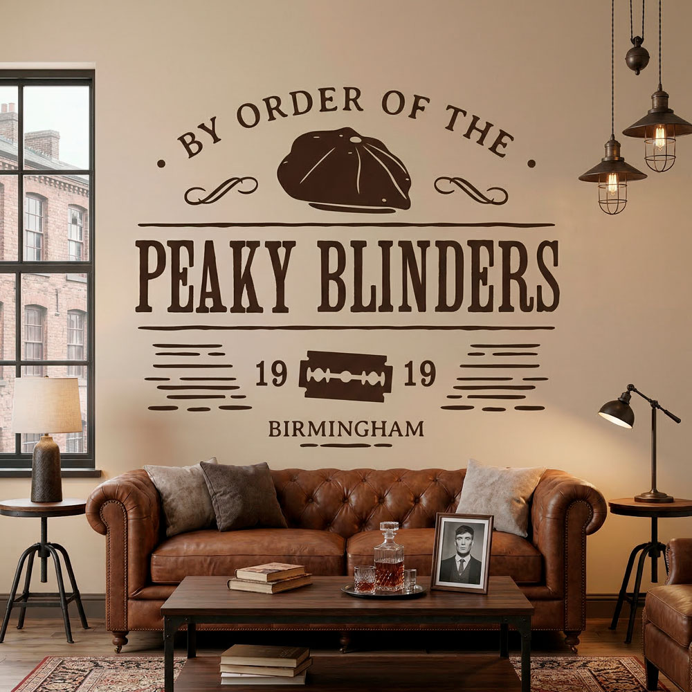 Stickers muraux: Peaky Blinders Birmingham