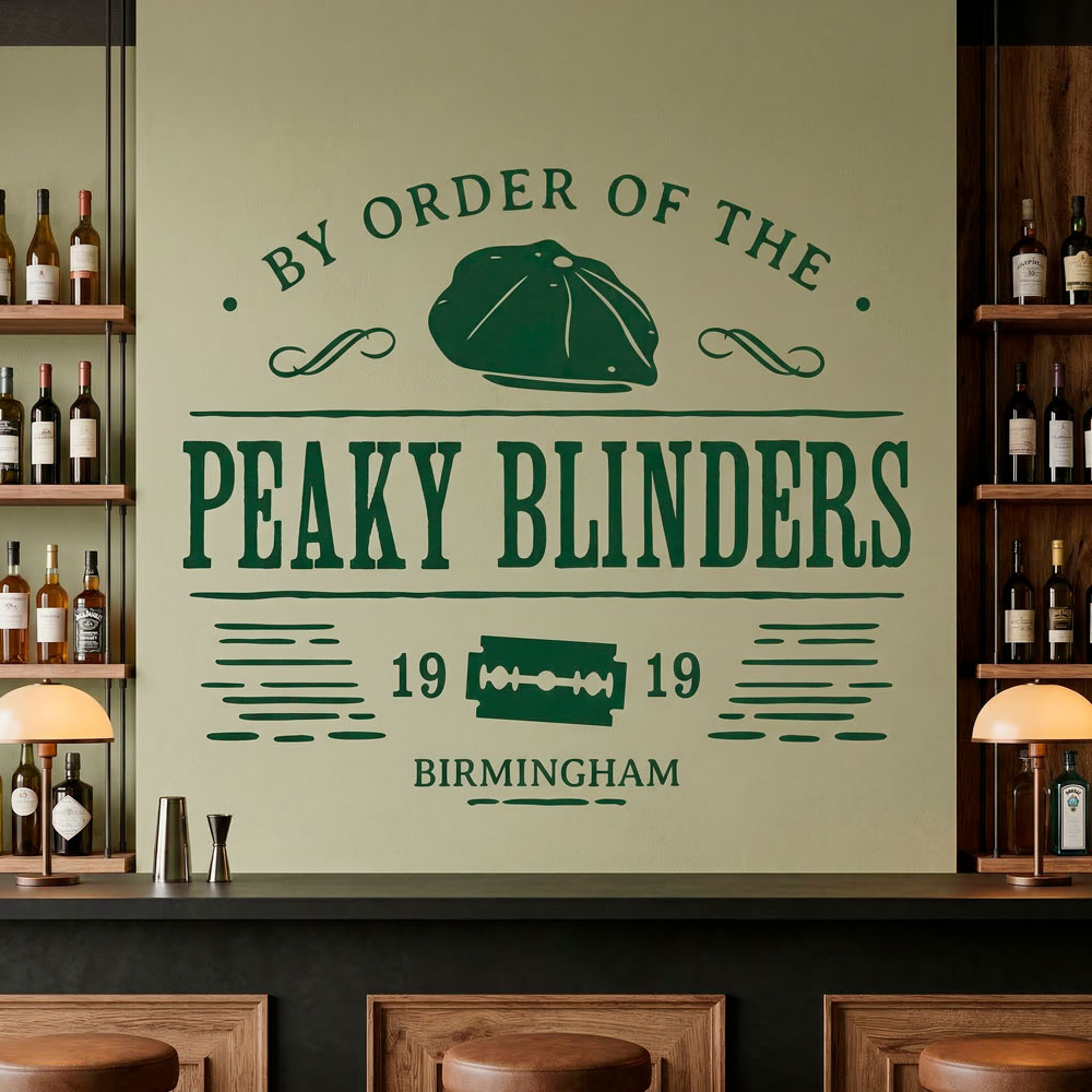 Stickers muraux: Peaky Blinders Birmingham