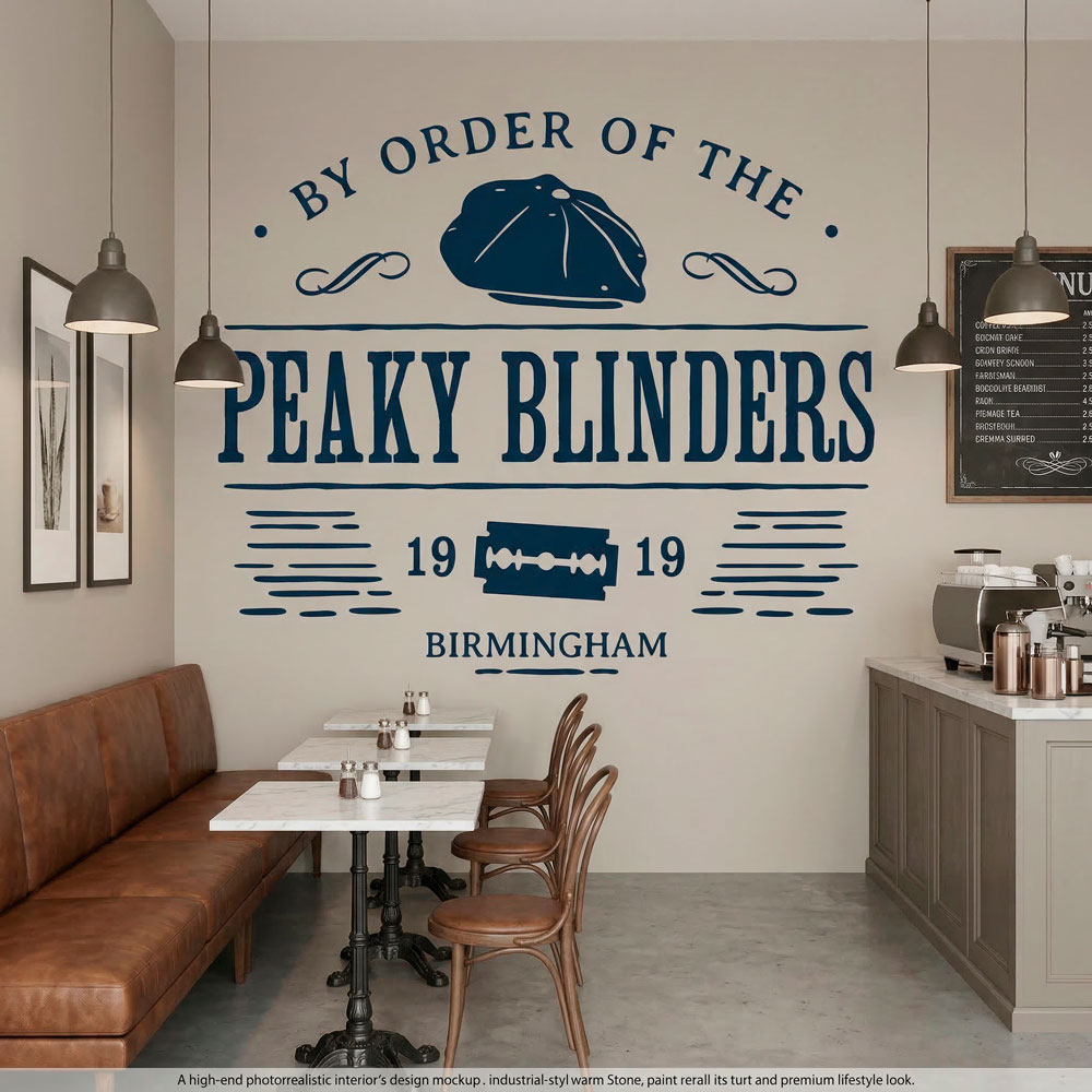 Stickers muraux: Peaky Blinders Birmingham