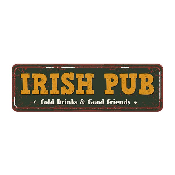 Stickers muraux: Irish Pub