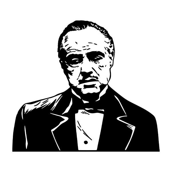 Stickers muraux: Don Vito Corleone