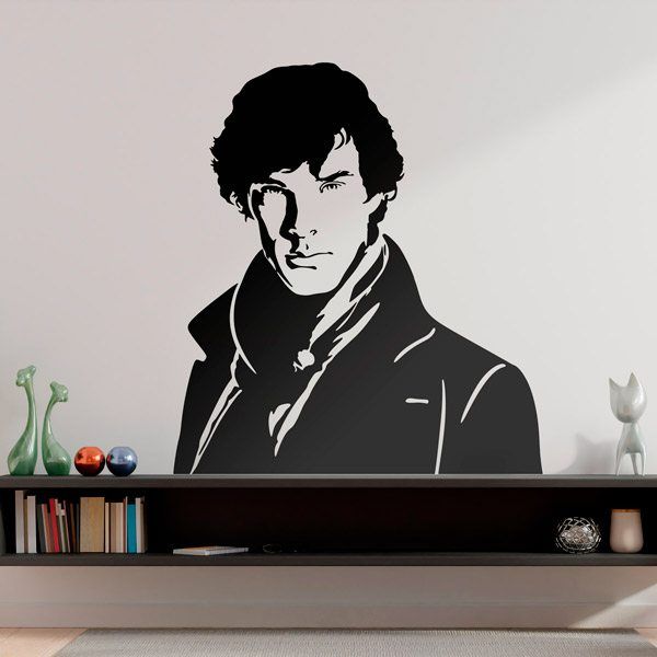 Stickers muraux: Sherlock Holmes