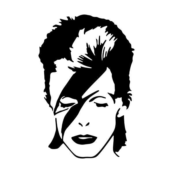 Stickers muraux: David Bowie