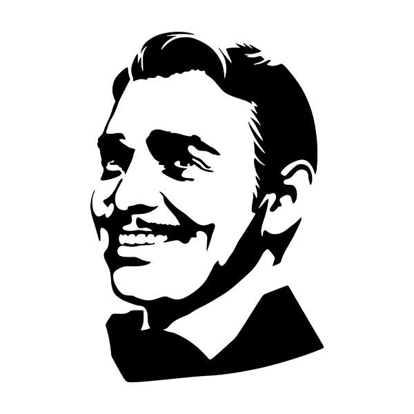 Stickers muraux: Clark Gable