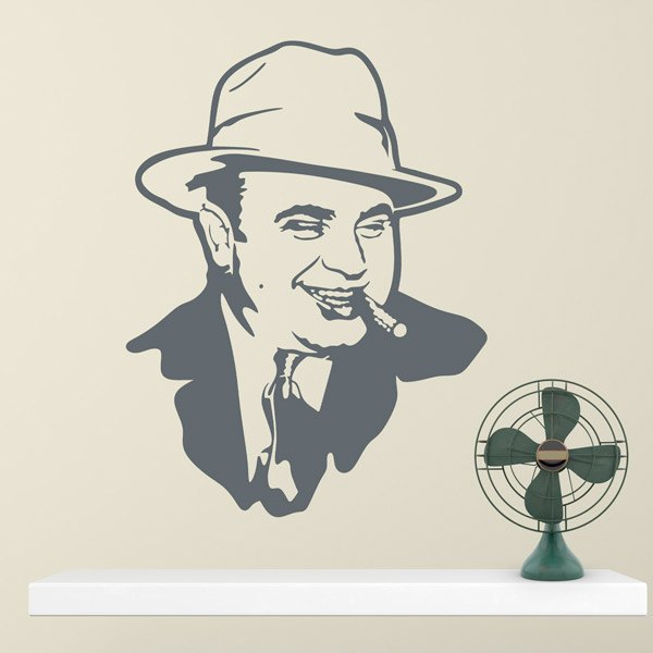 Stickers muraux: Al Capone