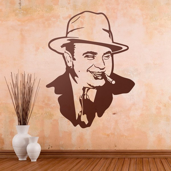 Stickers muraux: Al Capone