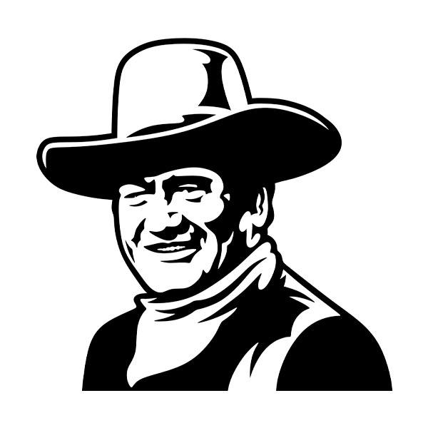Stickers muraux: John Wayne