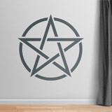 Stickers muraux: L étoile satanique 2
