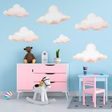 Stickers pour enfants: Nuages doux 3