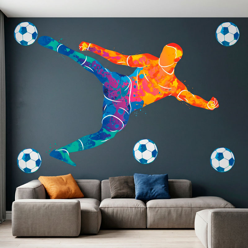 Plaquage arri&egrave;re et ballons 6/6