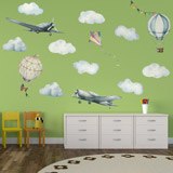 Stickers pour enfants: Avions et ballons 3