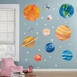 Stickers pour enfants: Planètes et étoiles 3