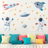 Stickers pour enfants: Les astronautes dans l'espace 4