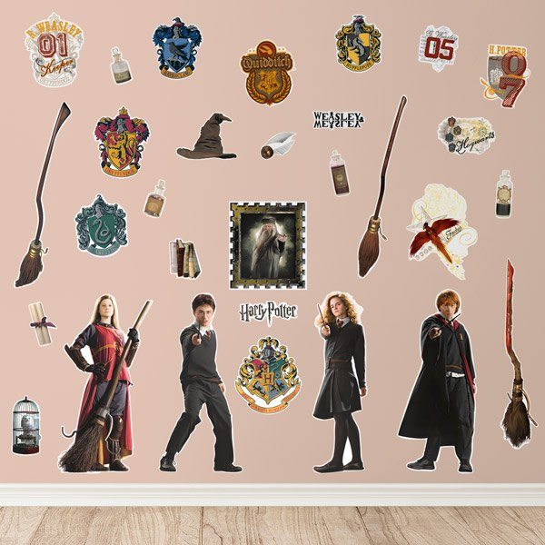 Stickers muraux: Personnages de Harry Potter