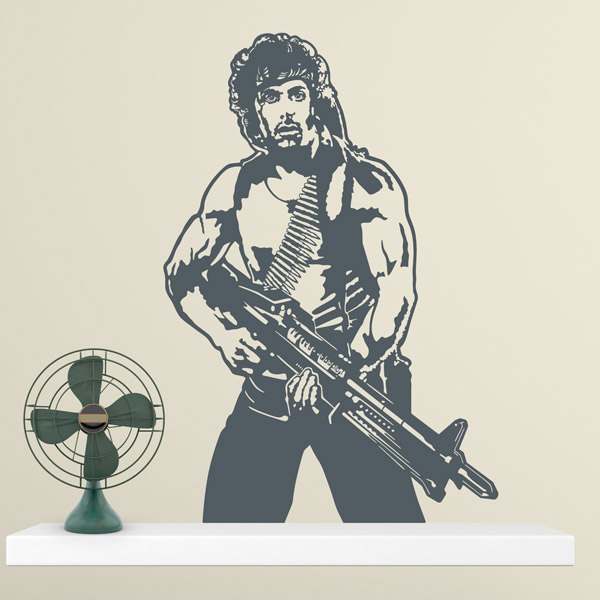 Stickers muraux: Rambo