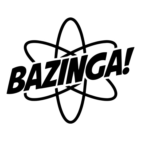 Stickers muraux: Bazinga!!