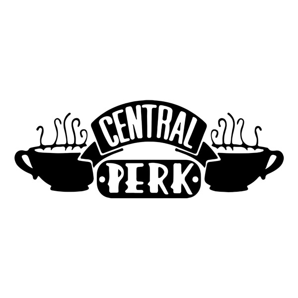 Stickers muraux: Central Perk Friends