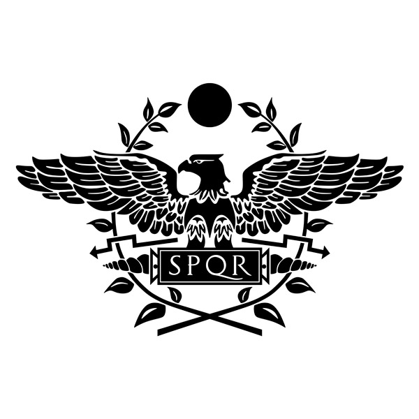 Stickers muraux: Armoiries de SPQR