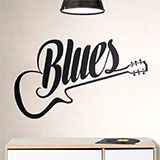 Stickers muraux: Guitare Blues 2