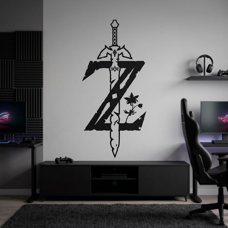 Logo Zelda &eacute;p&eacute;e Master Sword 0