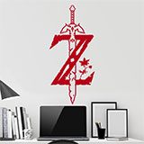 Stickers muraux: Logo Zelda 2