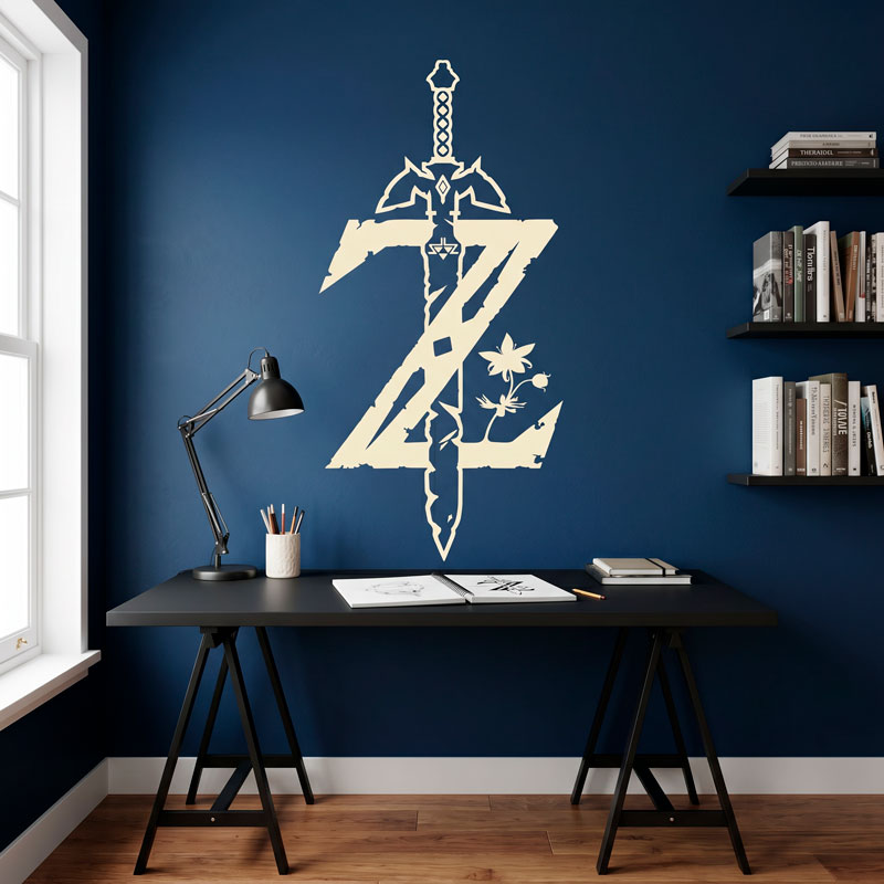 Logo Zelda &eacute;p&eacute;e Master Sword 3