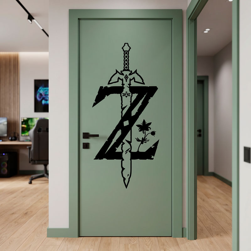 Logo Zelda &eacute;p&eacute;e Master Sword 9