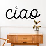 Stickers muraux: Ciao 2