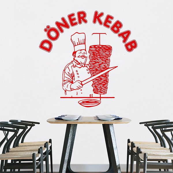Stickers muraux: Döner Kebab