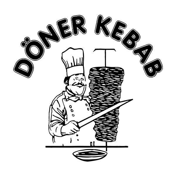 Stickers muraux: Döner Kebab