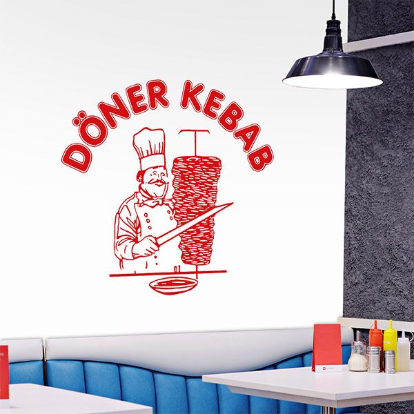 Stickers muraux: Döner Kebab