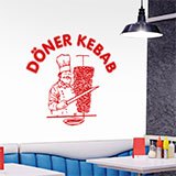 Stickers muraux: Döner Kebab 2