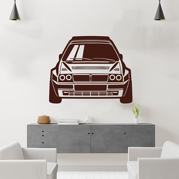 Stickers muraux: Lancia Delta Avant