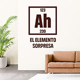 Stickers muraux: Ah elemento Sorpresa 2