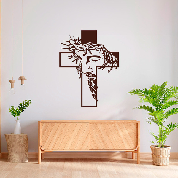 Stickers muraux: Sainte Croix de Jésus