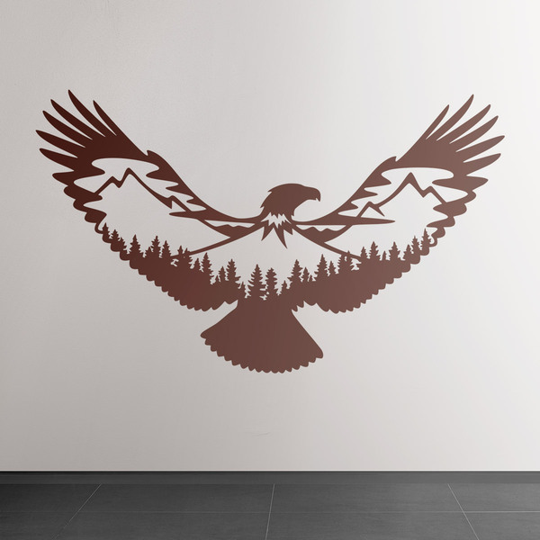 Stickers muraux: Eagle Pines
