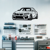 Stickers muraux: BMW Modèle M2 2