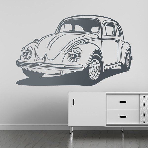 Stickers muraux: Volkswagen Coccinelle