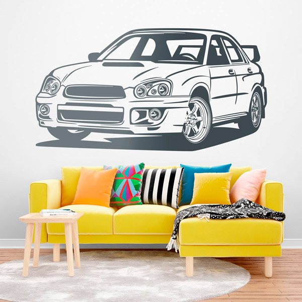 Stickers muraux: Subaru Impreza