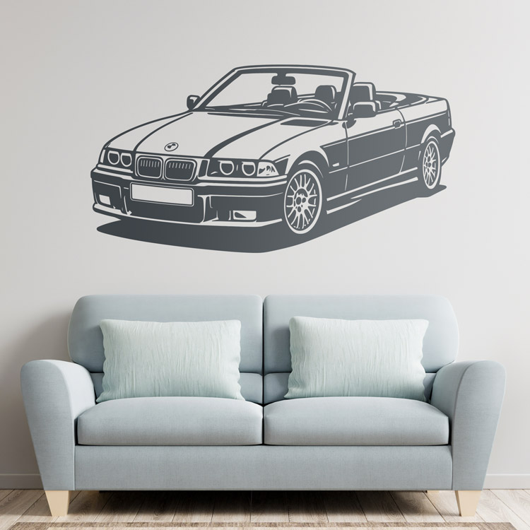 Stickers muraux: BMW Modèle M3 Cabrio
