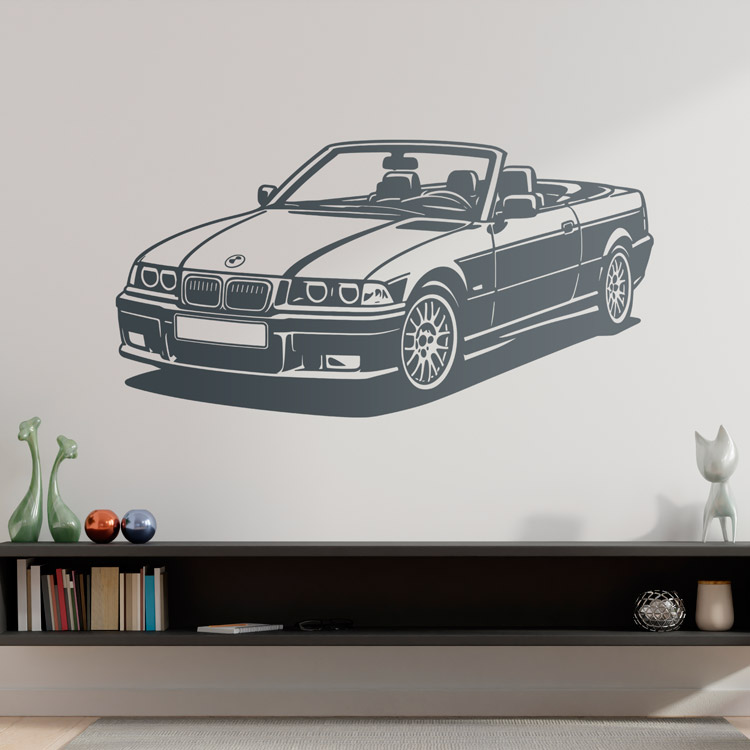 Stickers muraux: BMW Modèle M3 Cabrio