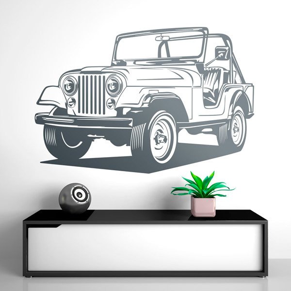 Stickers muraux: Jeep
