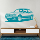 Stickers muraux: Peugeot 205 GTI 2