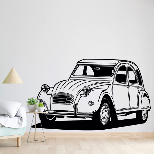 Stickers muraux: Citroen 2CV